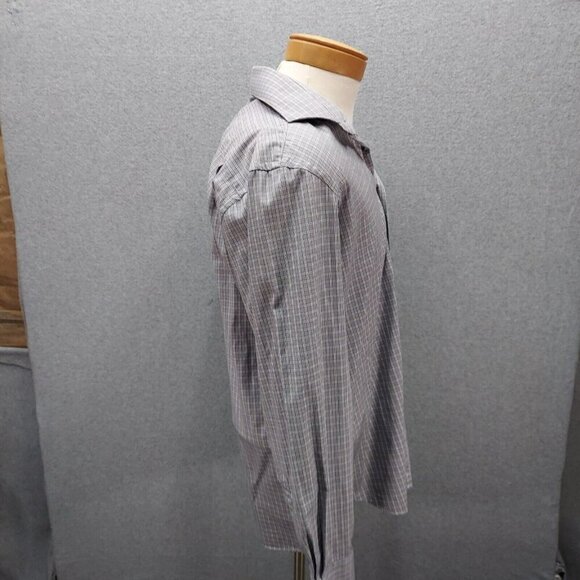 Proper Shirting Mens Classic Fit Shirt White 2 Ply Long Sleeve Size 16.5 - Picture 3 of 6